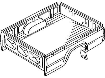 Toyota 66089-50000 Bed Assembly
