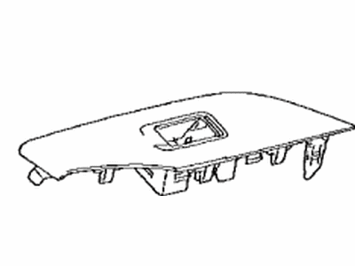 Toyota 74271-42130 Panel,  Rear Door Armrest Base,  Upper RH