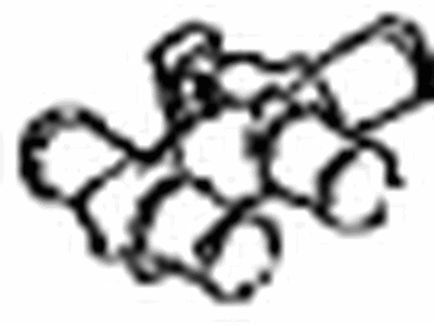 Toyota 87248-42070 Pipe,  Heater Water,  L