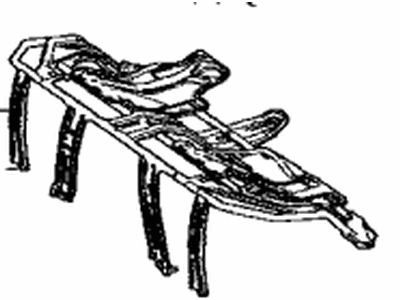 Toyota 71033-42030 Leg Sub-Assembly, Rear Seat Cushion