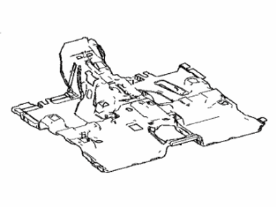 Toyota 58511-42070 Mat,  Floor,  No.1