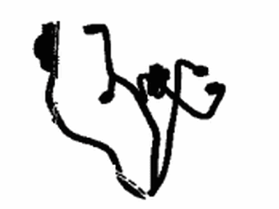 Toyota 82154-42080 Wire, Rear Door