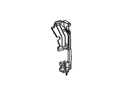 Toyota 16595-25020 Guide,  Radiator Air,  No.1 LH