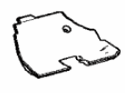 Toyota 55215-42050 Pad, Dash Panel Insulator