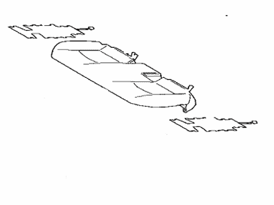 Toyota 71075-42C50-C0 Cover,  Rear Seat Cushion (For Bench Type)