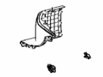 Toyota 58467-42020-C0 Board, Battery Service Cover