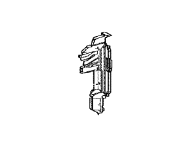 Toyota 16593-25020 Guide,  Radiator Air,  No.1 RH