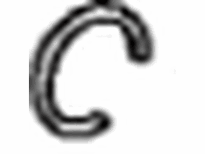 Toyota 43425-42040 Ring, Shaft Snap (Front Drive Inner Passenger Side)