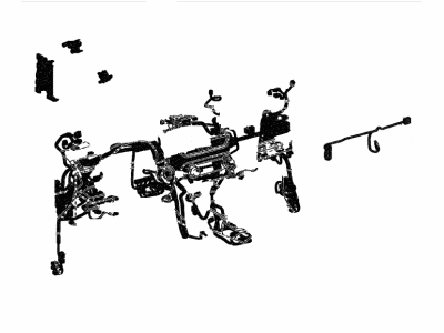 Toyota 82141-4B470 Wire, Instrument Panel