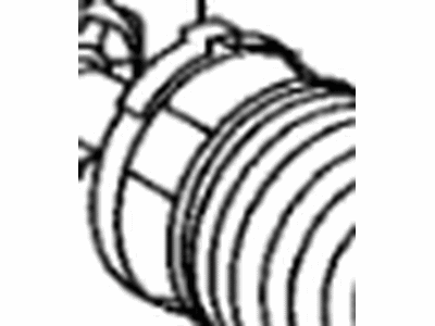 Toyota 42345-48280 Clamp,  NO.2 (For Front Axle Outboard Joint Boot RH)