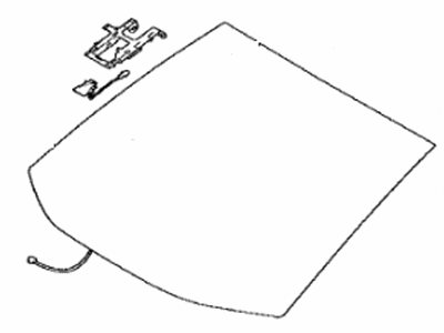 Toyota 56101-42962 Glass,  Windshield