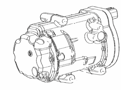 Toyota 88370-42040 Compressor Assy,  W/Motor