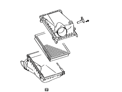 Toyota 17700-31860 Cleaner Assembly, Air