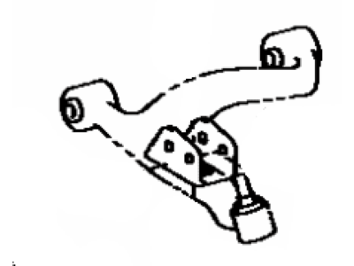 Toyota 48515-24010 Bracket,  Front Shock Absorber,  Lower LH