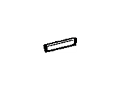 Toyota 75612-12240-13 Moulding, Front Fender, Outside Driver Side