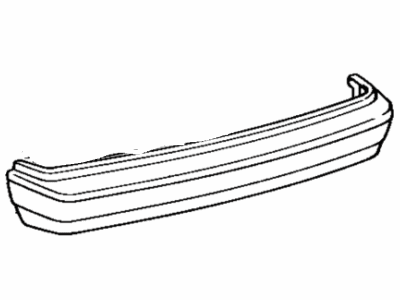 1984 Toyota Corolla Bumper - 52159-12900