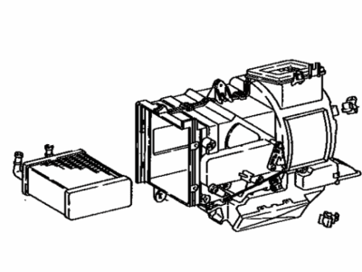 Toyota 87150-12240 Heater Assembly