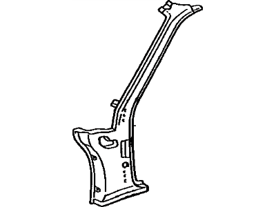 Toyota 61022-12431 Hinge Pillar