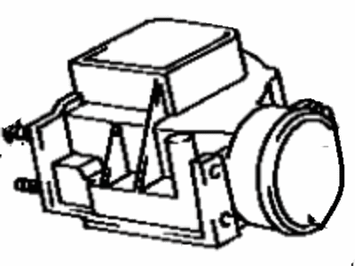 Toyota Mass Air Flow Sensor - 22250-16010