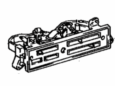 1987 Toyota Corolla Blower Control Switches - 55910-12420