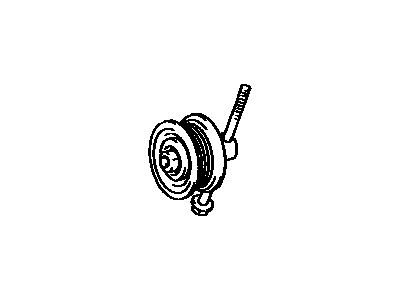 Toyota 88440-12120 Pulley,  Cooler Compressor Idle