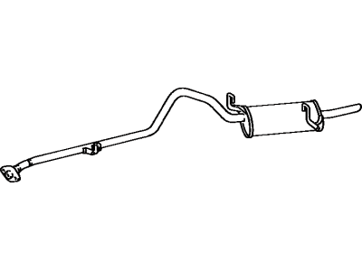 Toyota Corolla Muffler - 17430-16030