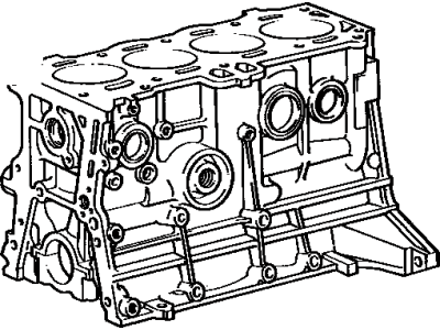Toyota 11400-16051 Short Block