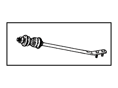 Toyota Corolla Suspension Strut Rod - 48660-19165