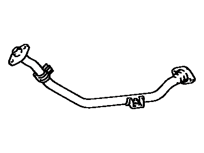 Toyota 17410-15140 Exhaust Pipe