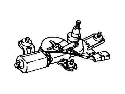 Toyota Corolla Wiper Motor - 85110-12280