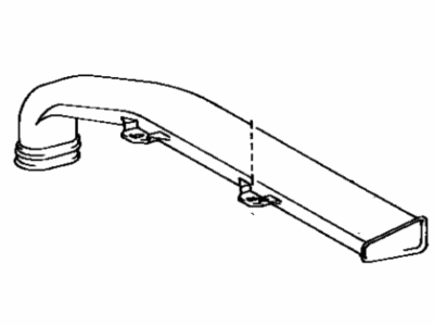 Toyota Corolla Air Intake Coupling - 17881-15060