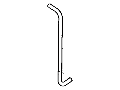 Toyota 90099-33058 Hose, Windshield Washer (From Motor To Joint)