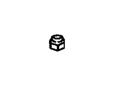 Toyota 94181-11000 Nut(For Backing Plate To Rear Axle Housing Setting)