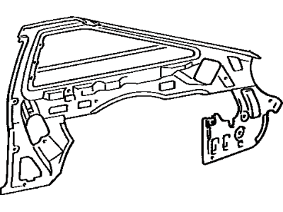 Toyota 61705-12860 Inner Panel