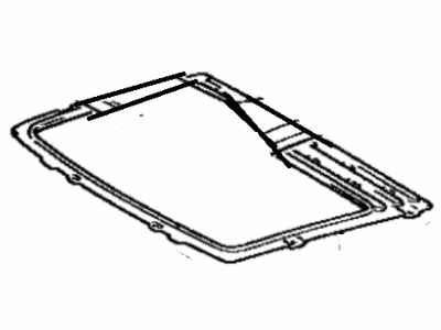 Toyota 63142-12010 Reinforcement Panel