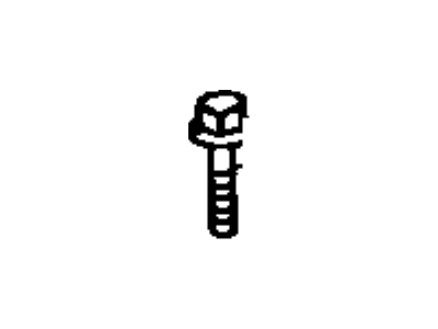 Toyota 90105-08107 Bolt, Washer Based H