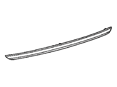 Toyota 52751-48010 Moulding,  Rear Bumper