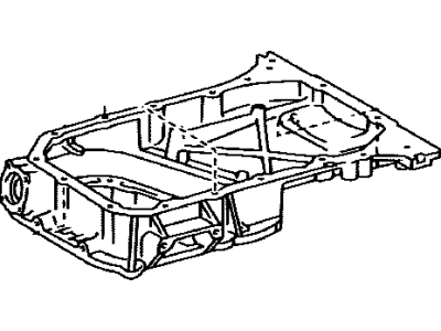 Toyota 12101-36040 Pan Sub-Assy,  Oil