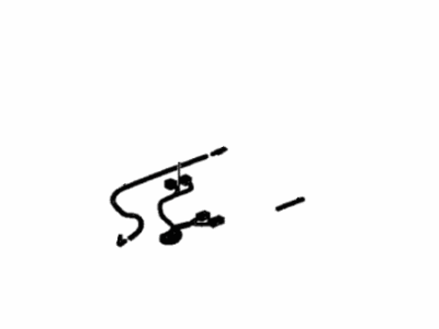 Toyota 82185-48020 Wire,  Back Door,  NO.2