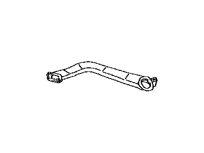 Toyota 55972-48050 Duct,  Side Defroster Nozzle,  NO.2