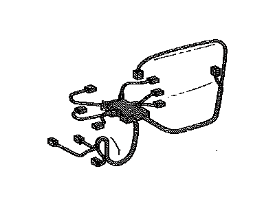 Toyota 82192-48500 Wire,  Front Seat,  LH