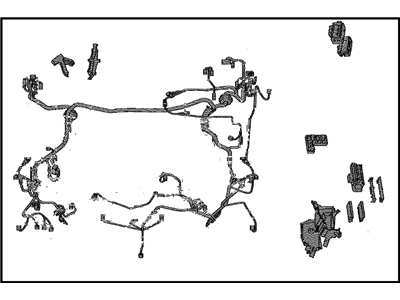 Toyota 82111-48R60 Wire,  Engine Room Main