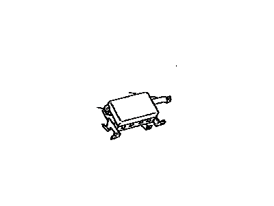 Toyota 73960-48040 Air Bag Assy,  Instrument Panel Passenger W/O Door