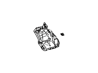 Toyota 62480-48100-B0 Garnish Assy,  Roof Side,  Inner LH
