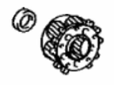 Toyota 35760-48030 Gear Assy,  Rear Planetary No.1