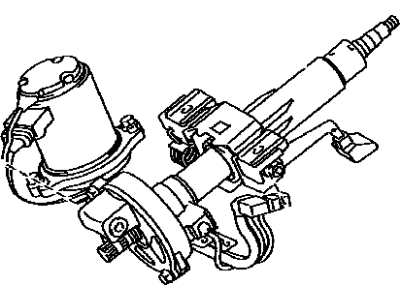 Toyota 45250-48180 Column Assy,  Steering