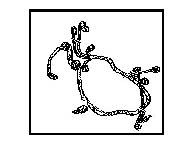 Toyota 82151-48320 Wire, Front Door, Passenger Side