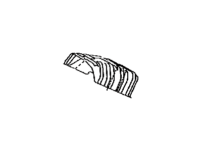 Toyota 58041-48020 Insulator Sub-Assembly, Front Floor Heat