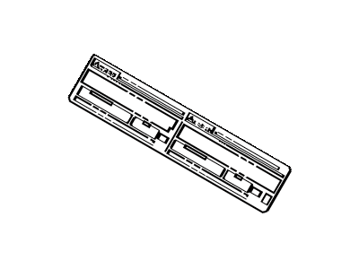 Toyota 88723-48060 A/C Label