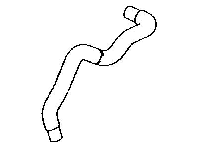 Toyota 16283-31020 Hose,  Water By-Pass,  NO.6